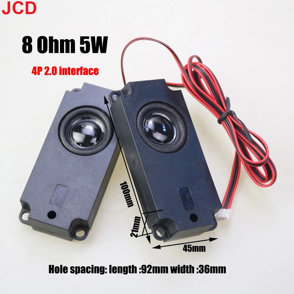 1pair Audio Portable Speakers 3070 4Ohm / 8Ohm 3W5W10W Computer Speaker Advertising LCD TV Speakers Loudspeaker Rectangle Speake