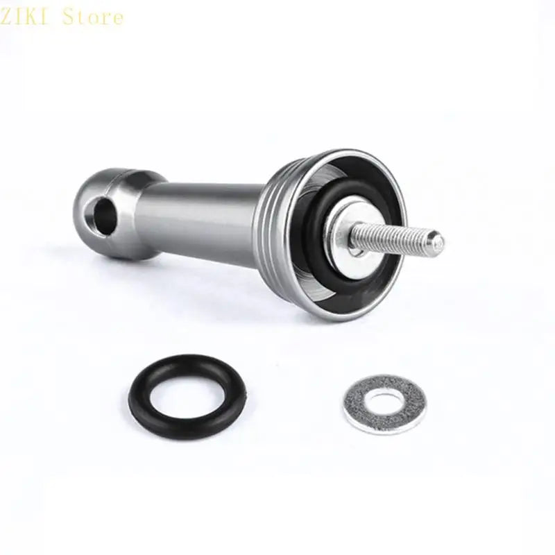 Fishing Wheel Balance Rod Universal Aluminum Fishing Reel Balancers Insertion in/Screw in Stand with Gasket Rubber Rings