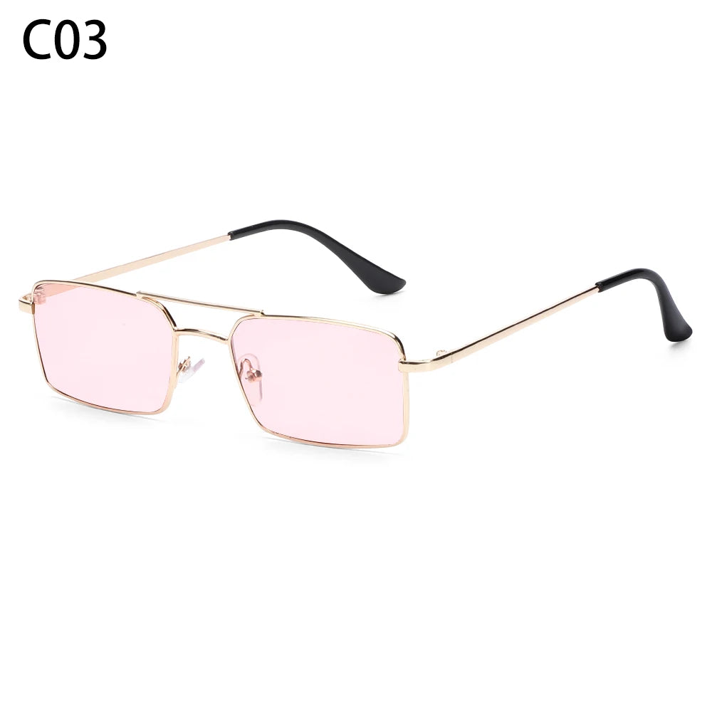 Metal Frame Sunglasses For Men Women Fashion Cool Goggles Sun Glasses Punk Driving Glasses UV400 Shades Eyewear Hot Sale