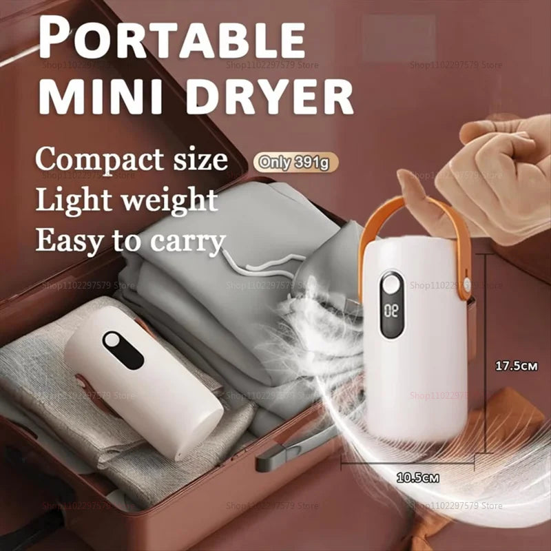 Electric Clothes Dryer Foldable Clothes Dryer for Light Clothes Underwear Baby Clothes for Apartments Travel Dorm RV