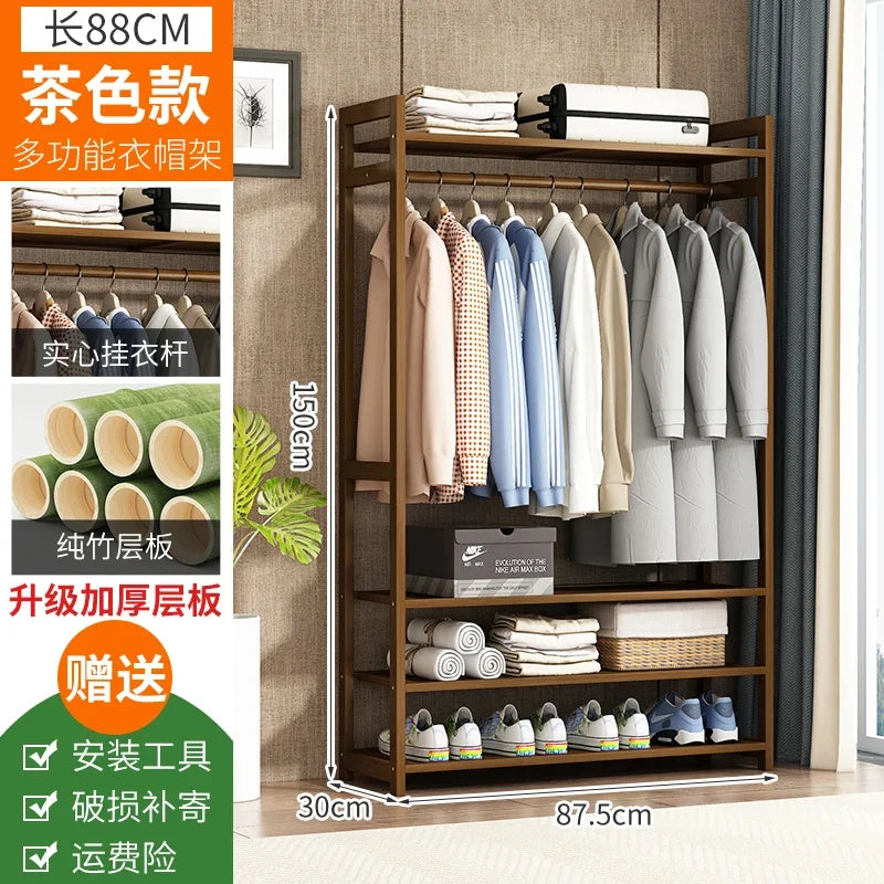 Living Room Coat Racks Storage Organizer Rail Shoe Luxury Minimalist Coat Racks Garment Hanging Perchero Lounge Suite Furniture