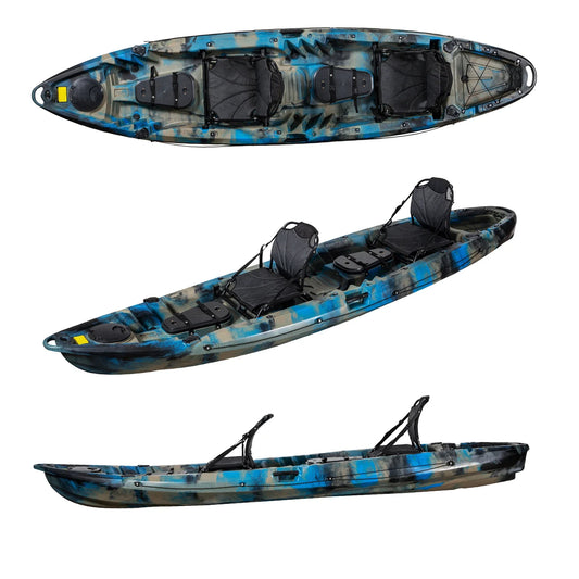 2 Person Kayak Sit on fishing kayak, 3person tandem pedal kayak Sale