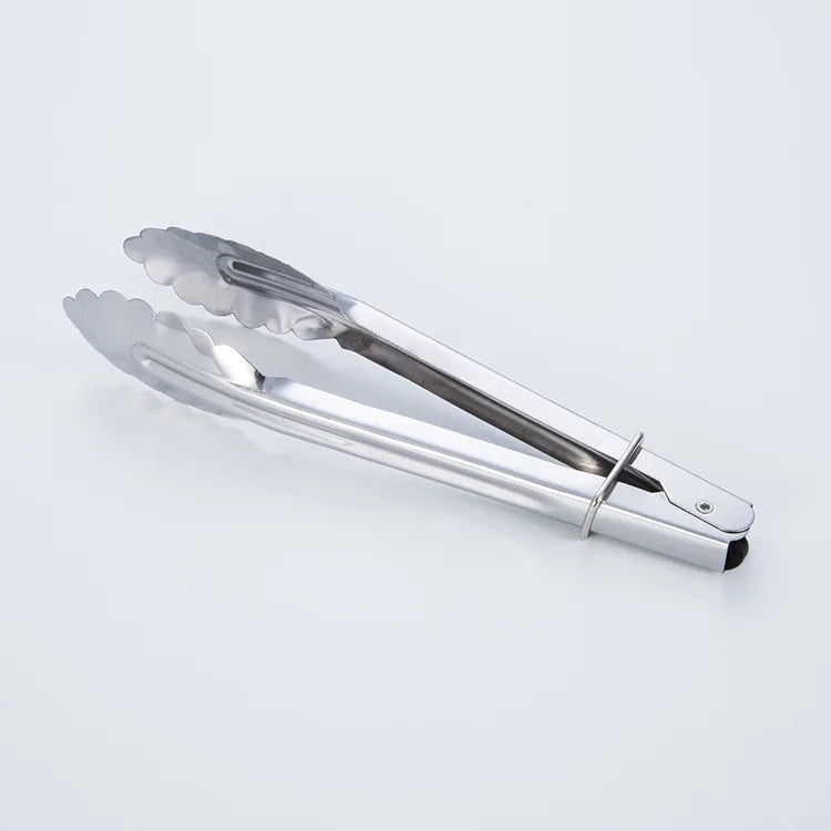 Bbq Hot Clamp Stainless Steel Plum Multifunctional Clamp Outdoor BBQ BBQ Accessories Bbq Kitchen Restaurant Bar Home Garden