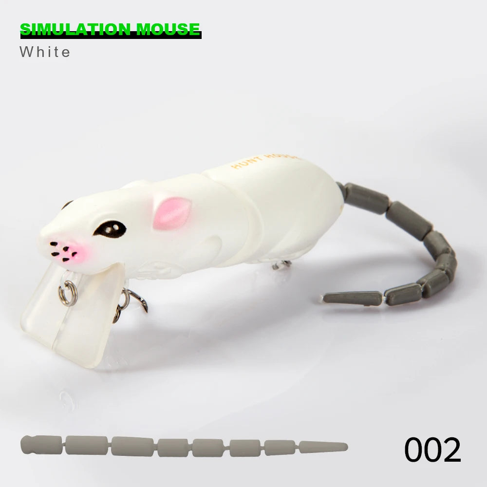 hunthouse Mouse Lure Swimbait Rat Fishing Bait Fishing Lure With Hook Fishing Tackle minnow crankbaits pike lure